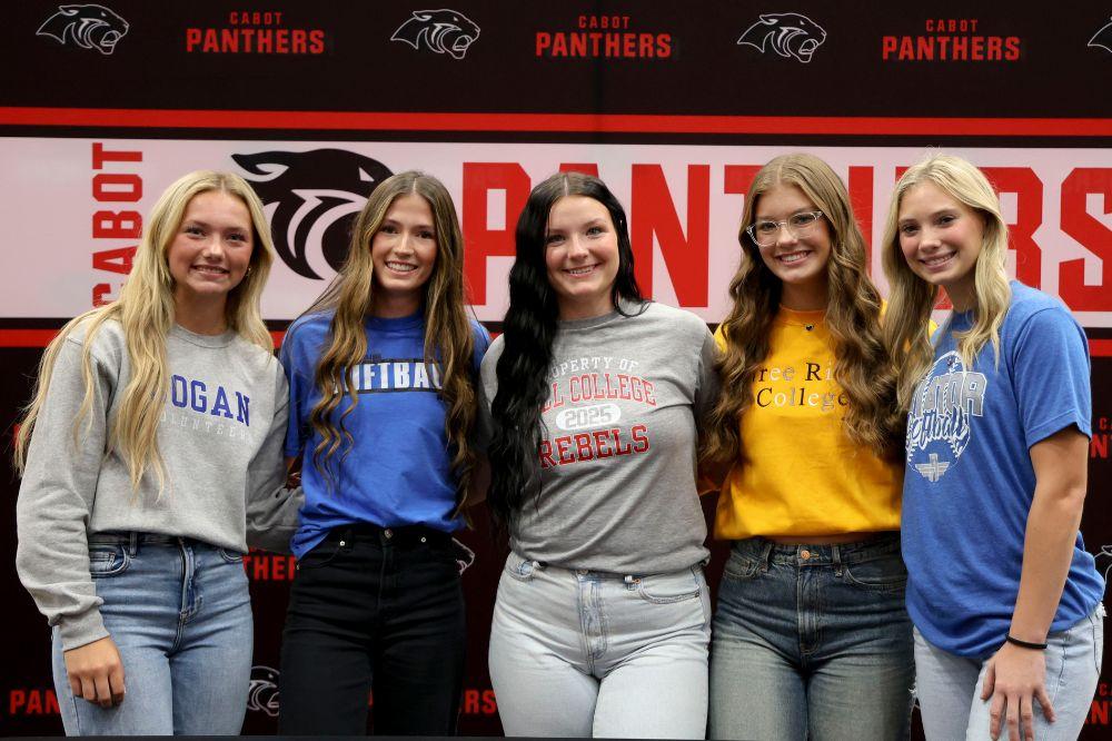 2024 Fall College Signing Day - Softball Girls